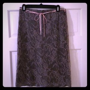 Tom K Nguyen Lace Skirt